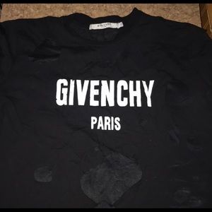 Givenchy Distressed T-Shirt